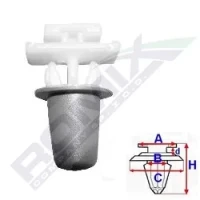 BEFESTIGUNGSCLIP OPEL 10 STK