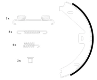 BR.BACKENSATZ/H/DB E-CLASS 09- /HANDBREM