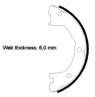 BR.BACKENSATZ/H/IVECO DAILY /HANDBREMSE
