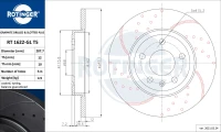 BR.SCHEIBE/H/AUDI A4 2.5-3.0TDI