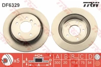 BR.SCHEIBE/H/BMW Z4/E89/ 09- /SET/