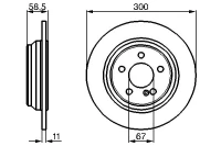 BR.SCHEIBE/H/ DB 220 2,8-3,2 99-05