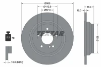 BR.SCHEIBE/H/DB W221 S320CDI 05-