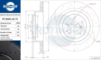 BR.SCHEIBE/H/IMPREZA,FORESTER 00- /PCS/