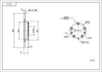 BR.SCHEIBE/H/MAZDA 6 02- /LAK/SET