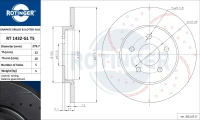BR.SCHEIBE/H/MONDEO 00- /PCS