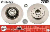 BR.SCHEIBE/H/TRAFIC 1.9DCI 01- /MIT LAGE