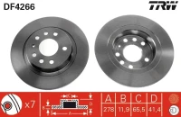 BR.SCHEIBE/H/VECTRA C 02- /SET/