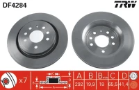 BR.SCHEIBE/H/VECTRA C 02- /SET/