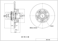 BR.SCHEIBE/H/VIVARO 1.6CDTI 14-