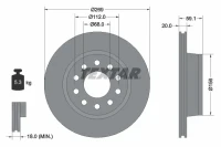 BR.SCHEIBE/T/AUDI 100 S4V8 QUATTRO 94-97