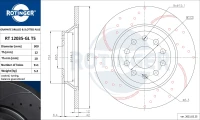 BR. SCHEIBE/T/ GOLF VII 1.4-2.0 13-/PCS/