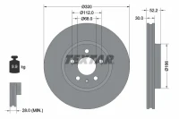BR.SCHEIBE/V/ A4 2.0 TDI 07- /CARBON/