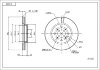 BR.SCHEIBE/V/ACCORD 1.8I 16V 98-
