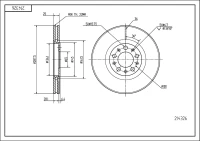 BR.SCHEIBE/V/AUDI A3 1.8 20V TURBO 96-