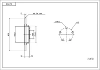 BR.SCHEIBE/V/AUDI A4 /LAK/SET