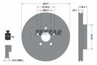 BR.SCHEIBE/V/AVENSIS/WAGON 1.6/1.8 03-