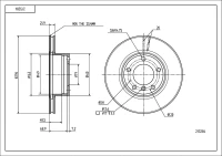 BR.SCHEIBE/V/BMW 5/E39/