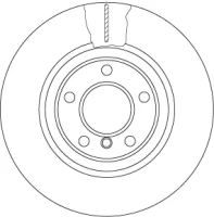BR.SCHEIBE/V/ BMW 5/F10/ 518D-528