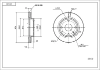 BR.SCHEIBE/V/ CHEVROLET LACETTI 03-