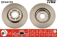 BR.SCHEIBE/V/COROLLA VERSO 1,6-2,0 04-