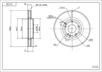BR.SCHEIBE/V/DB CLK 320,C208 97-