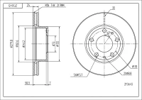 BR.SCHEIBE/V/DUCATO 94- 280/24/21.9