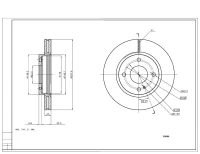 BR.SCHEIBE/V/FIESTA VAN 1.4TDCI 09-