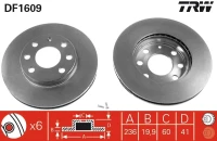 BR.SCHEIBE/V/KADETT E 1.8,NEXIA /SET/