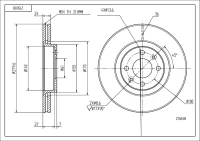 BR.SCHEIBE/V/LAGUNA 1.6I,1.8I 98-