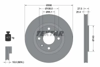 BR.SCHEIBE/V/P405 87-,BX 19GTI
