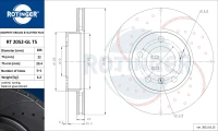 BR.SCHEIBE.VBMW 318I 98- /PCS
