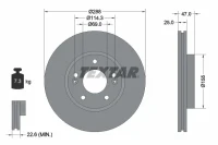 BR.SCHEIBE.VHYUNDAI I30 1,0-1,6 16-