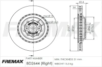 BR.SCHEIBE.VLEXUS LS460 06- /P/