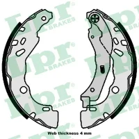 BREMSBACKENSATZ PEUGEOT 208 12- /203.2X3