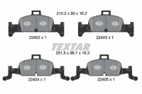 BREMSBELAG AUDI A4 1 4TFSI 15-