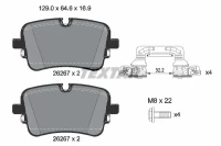 BREMSBELAG AUDI A6,A7,Q7,Q8,TOUAREG