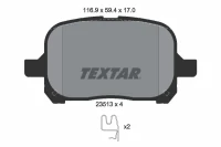 BREMSBELAG CAMRY 3 0 V6 24V 97-