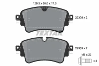 BREMSBELAG /H/ AUDI A4 1 4TFSI 15-