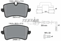 BREMSBELAG H AUDI A8 2 0TFSI 12-