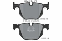 BREMSBELAG /H/BMW E60 520-525 03-
