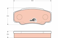 BREMSBELAG /H/CABSTAR,MAXITY 06-