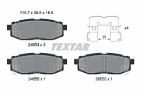 BREMSBELAG /H/IMPREZA 08-