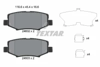 BREMSBELAG /H/ JEEP CHEROKEE 2 8CRD 08-