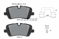 BREMSBELAG /H/RANGE ROVER 3 0-5 0 12-