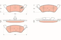 BREMSBELAG /H/VOYAGER III