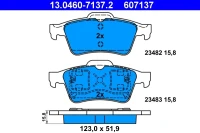 BREMSBELAG HVECTRA 02-
