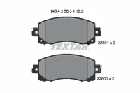 BREMSBELAG IMPREZA 2 0I 16-