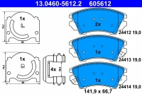 BREMSBELAG INSIGNIA 08