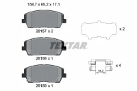 BREMSBELAG SANTA FE IV 18-